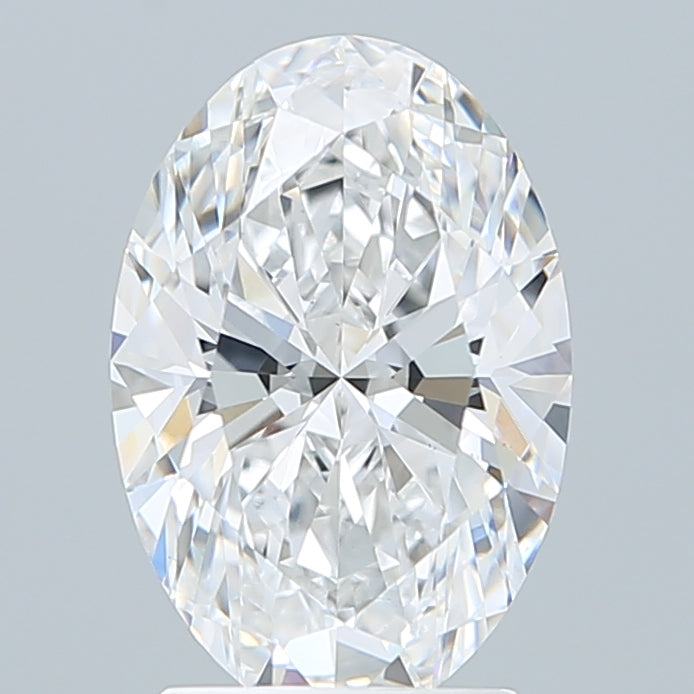 2.60 Carat Oval Shaped, Excellent Cut, D Color, VS1 Clarity, IGI Certified Lab Grown Diamond