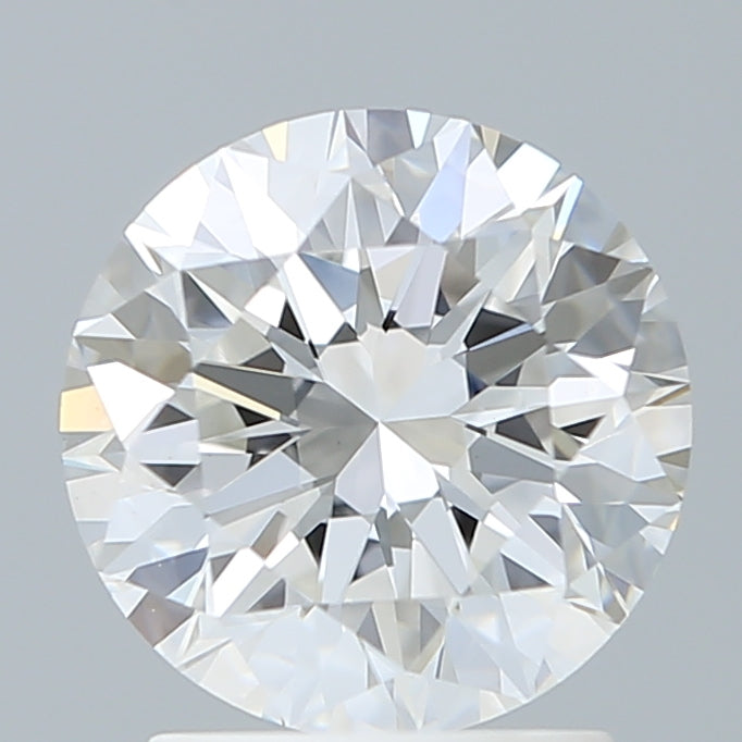 2.08 Carat Round Shaped, Excellent Cut, E Color, VS1 Clarity, IGI Certified Lab Grown Diamond