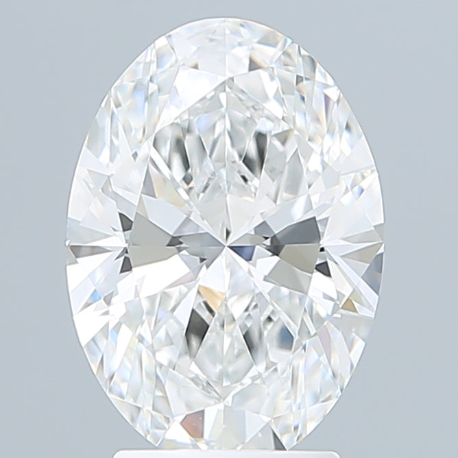 3.07 Carat Oval Shaped, Ideal Cut, E Color, VVS2 Clarity, IGI Certified Lab Grown Diamond