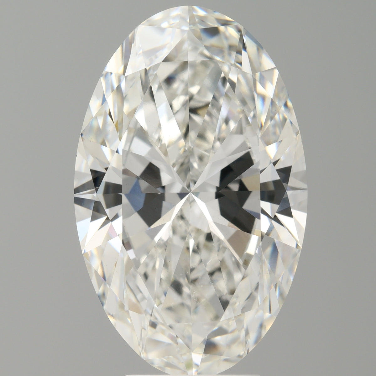 6.09 Carat Oval Shaped, Ideal Cut, E Color, VVS2 Clarity, IGI Certified Lab Grown Diamond