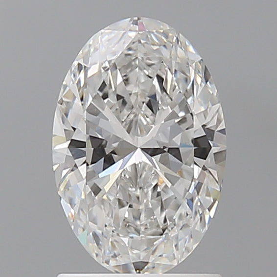 1.50 Carat Oval Shaped, Ideal Cut, E Color, VS1 Clarity, IGI Certified Lab Grown Diamond