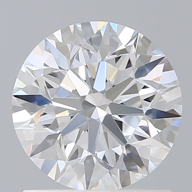 1.24 Carat Round Shaped, Excellent Cut, D Color, VVS2 Clarity, IGI Certified Lab Grown Diamond