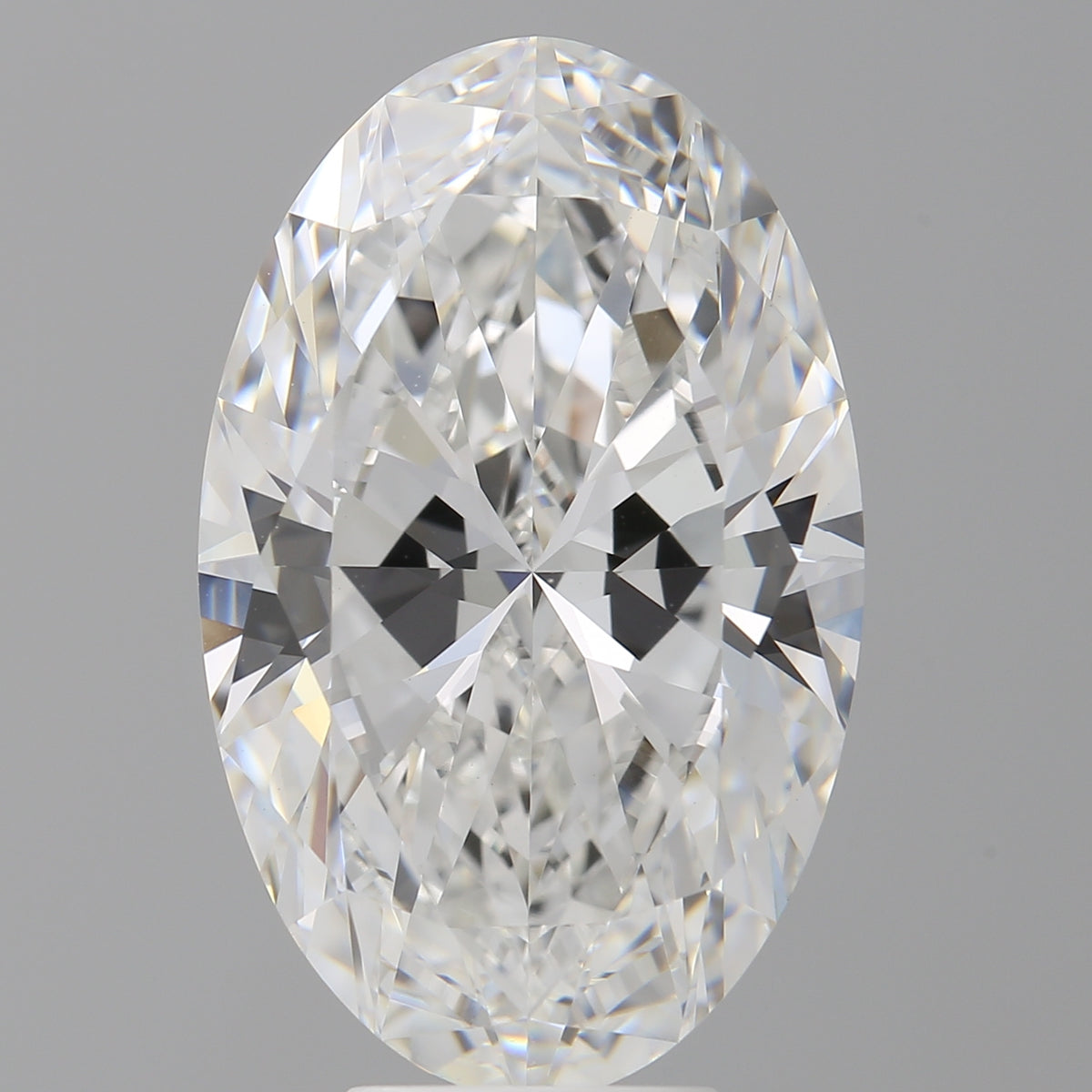 7.58 Carat Oval Shaped, Ideal Cut, E Color, VVS2 Clarity, IGI Certified Lab Grown Diamond