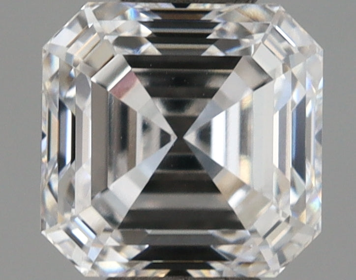 1.04 Carat Asscher Shaped, Ideal Cut, D Color, VVS1 Clarity, IGI Certified Lab Grown Diamond