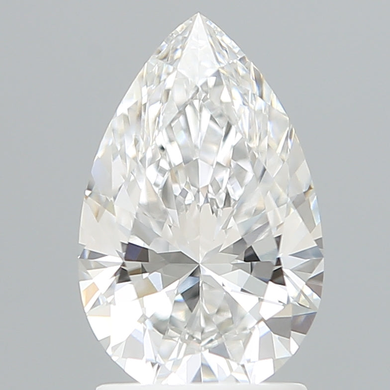 1.88 Carat Pear Shaped, Ideal Cut, D Color, VVS1 Clarity, IGI Certified Lab Grown Diamond