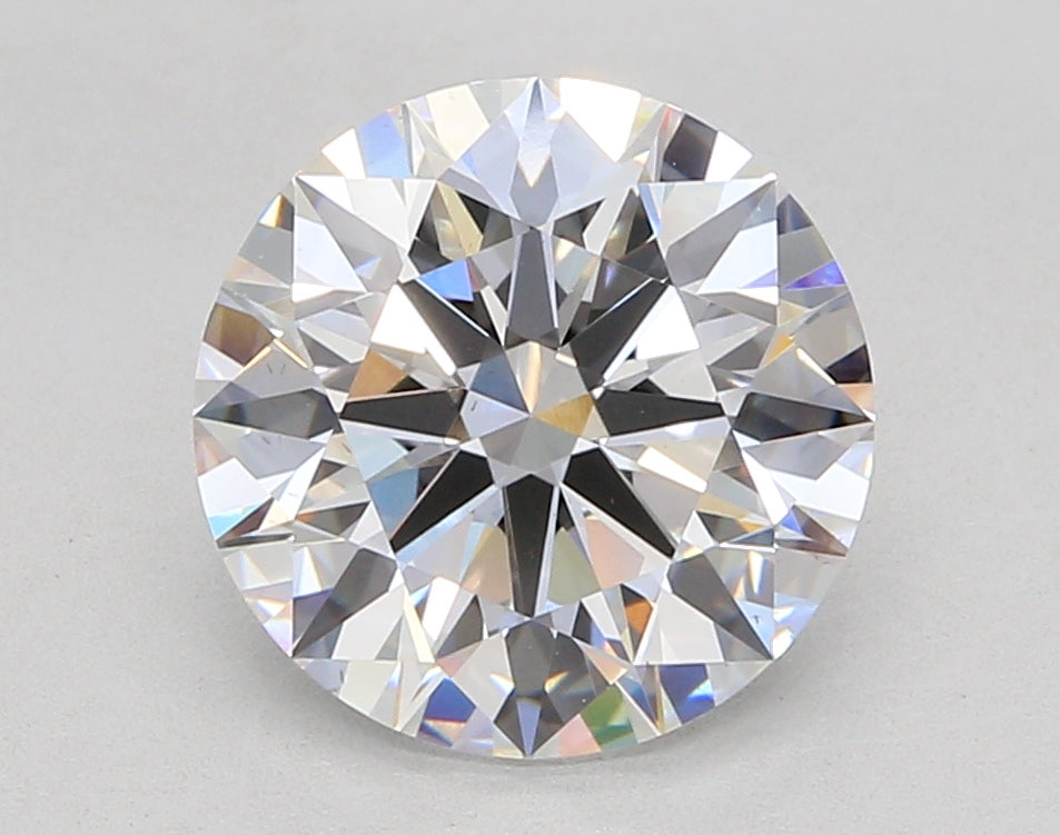 4.04 Carat Round Shaped, Ideal Cut, E Color, VS2 Clarity, IGI Certified Lab Grown Diamond