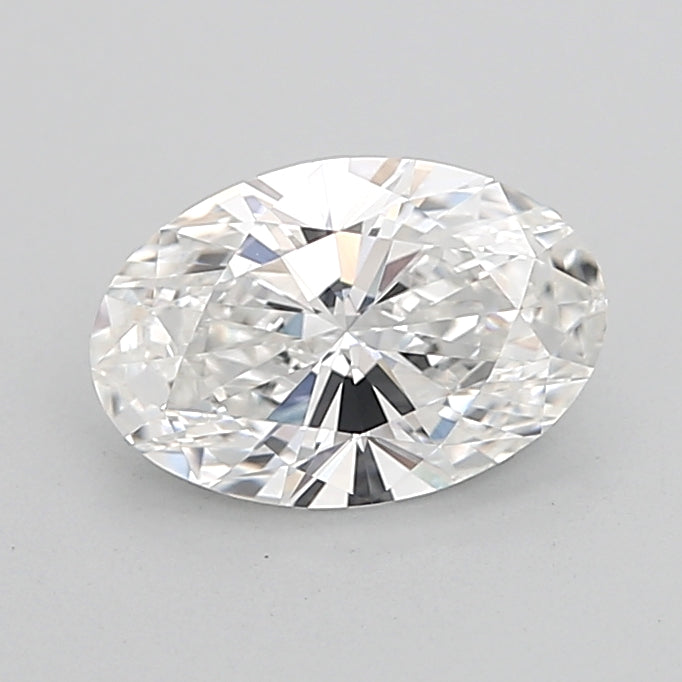 1.50 Carat Oval Shaped, Ideal Cut, E Color, VVS2 Clarity, IGI Certified Lab Grown Diamond