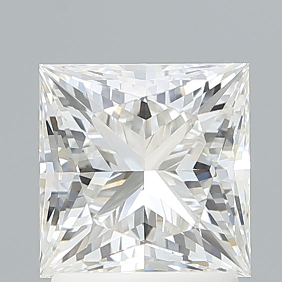 2.02 Carat Princess Shaped, Ideal Cut, F Color, VVS2 Clarity, IGI Certified Lab Grown Diamond