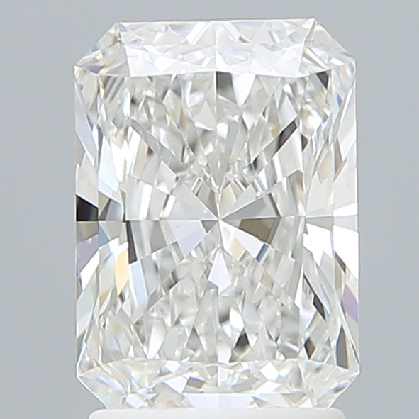2.15 Carat Radiant Shaped, Ideal Cut, E Color, VVS1 Clarity, IGI Certified Lab Grown Diamond