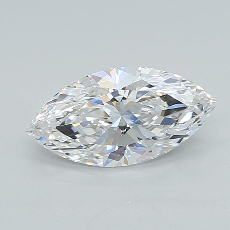 1.03 Carat Marquise Shaped, Ideal Cut, E Color, VVS2 Clarity, IGI Certified Lab Grown Diamond