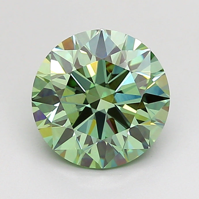 2.01 Carat Round Shaped, Excellent Cut, VS1 Clarity, IGI Certified Lab Grown Diamond