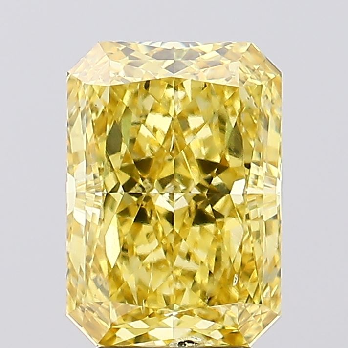 3.82 Carat Radiant Shaped, Ideal Cut, SI1 Clarity, IGI Certified Lab Grown Diamond