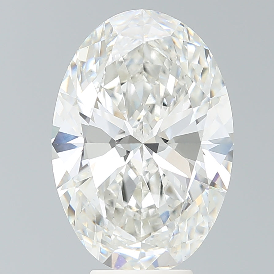 6.50 Carat Oval Shaped, Ideal Cut, G Color, VS1 Clarity, IGI Certified Lab Grown Diamond