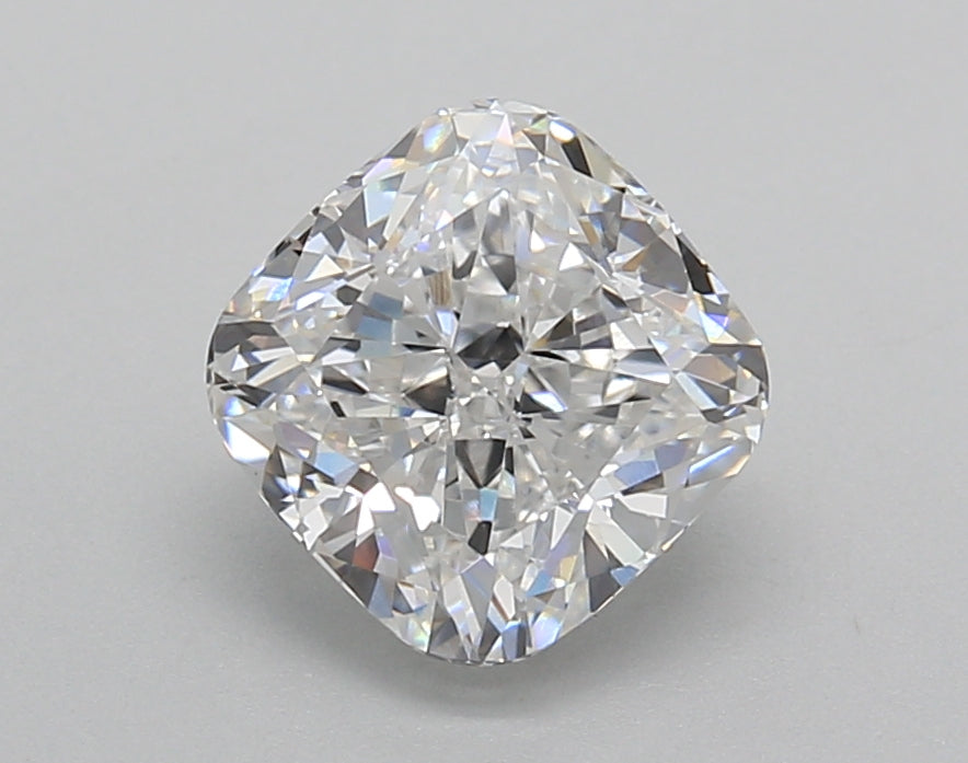 2.00 Carat Cushion Shaped, Excellent Cut, E Color, VVS2 Clarity, IGI Certified Lab Grown Diamond