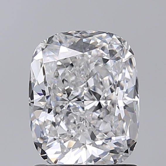1.52 Carat Elongated Cushion Shaped, Excellent Cut, D Color, VVS2 Clarity, IGI Certified Lab Grown Diamond