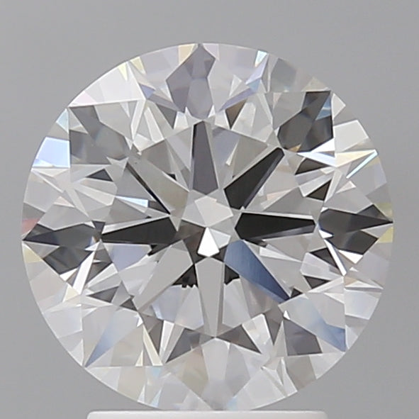 3.04 Carat Round Shaped, Ideal Cut, E Color, VVS2 Clarity, IGI Certified Lab Grown Diamond