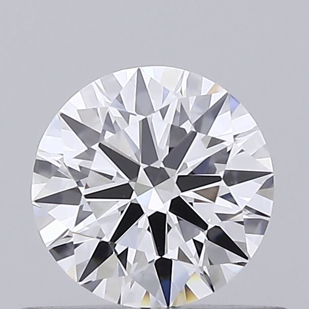 0.53 Carat Round Shaped, Ideal Cut, D Color, VVS2 Clarity, IGI Certified Lab Grown Diamond
