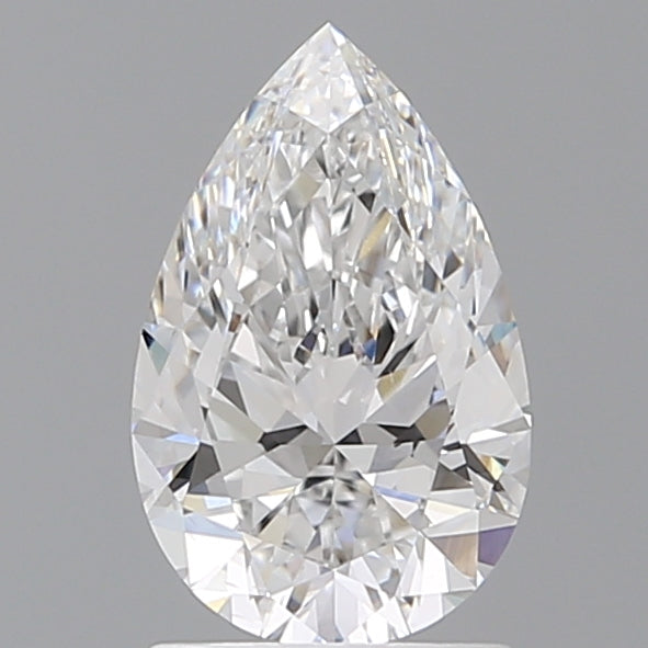 1.57 Carat Pear Shaped, Ideal Cut, E Color, VS1 Clarity, IGI Certified Lab Grown Diamond
