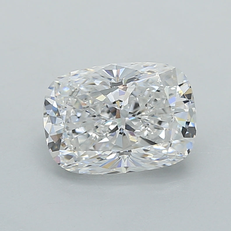 1.44 Carat Cushion Shaped, Ideal Cut, D Color, VS1 Clarity, IGI Certified Lab Grown Diamond