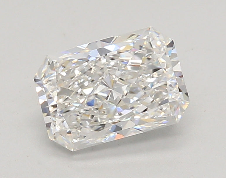 1.25 Carat Radiant Shaped, Ideal Cut, D Color, VS1 Clarity, IGI Certified Lab Grown Diamond