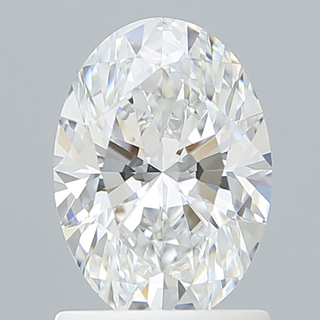 1.31 Carat Oval Shaped, Excellent Cut, D Color, VVS2 Clarity, IGI Certified Lab Grown Diamond