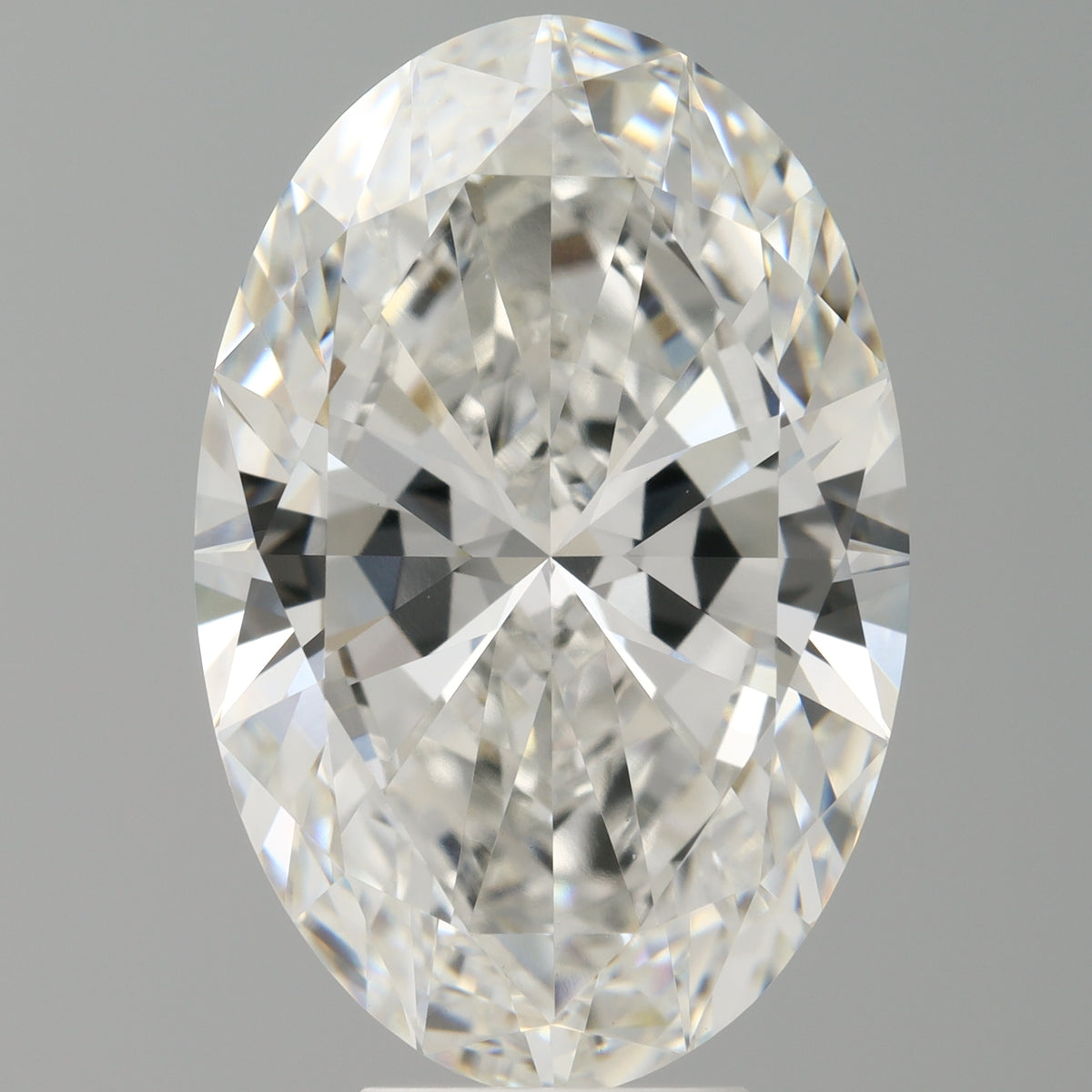 7.51 Carat Oval Shaped, Excellent Cut, F Color, VVS2 Clarity, IGI Certified Lab Grown Diamond