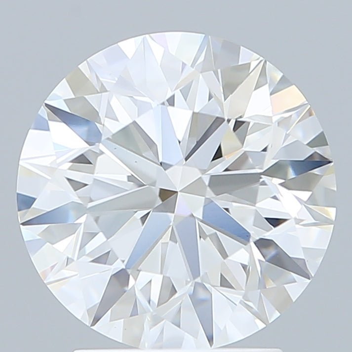 2.91 Carat Round Shaped, Excellent Cut, E Color, VS1 Clarity, IGI Certified Lab Grown Diamond