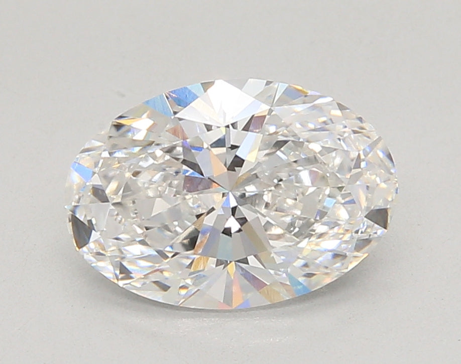 2.55 Carat Oval Shaped, Ideal Cut, E Color, VVS2 Clarity, IGI Certified Lab Grown Diamond