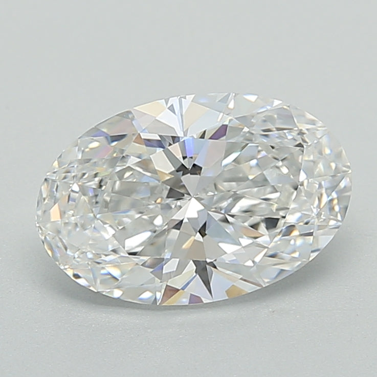 1.51 Carat Oval Shaped, Ideal Cut, E Color, VVS1 Clarity, IGI Certified Lab Grown Diamond