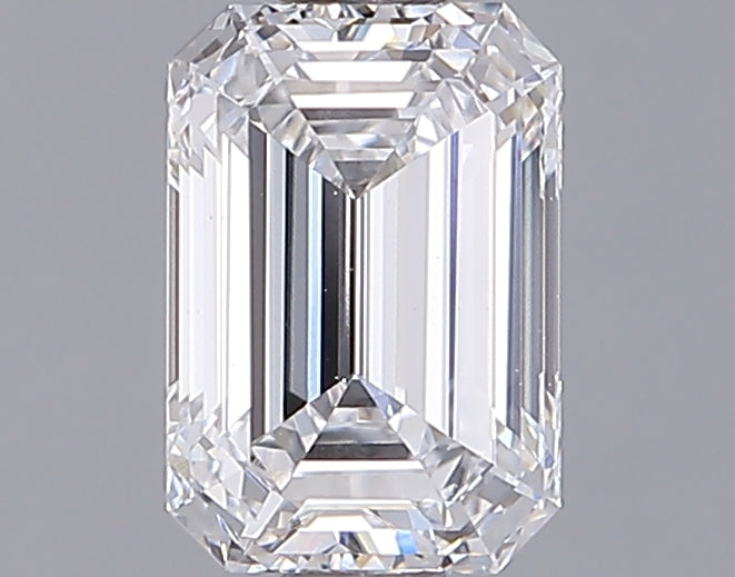 1.27 Carat Emerald Shaped, Ideal Cut, D Color, VS1 Clarity, IGI Certified Lab Grown Diamond