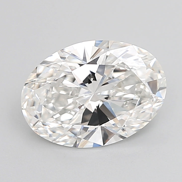 3.05 Carat Oval Shaped, Ideal Cut, E Color, VVS2 Clarity, IGI Certified Lab Grown Diamond