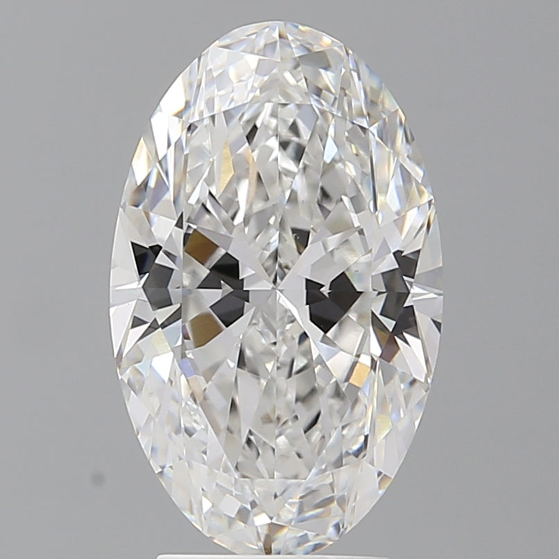 4.02 Carat Oval Shaped, Ideal Cut, E Color, VVS2 Clarity, IGI Certified Lab Grown Diamond