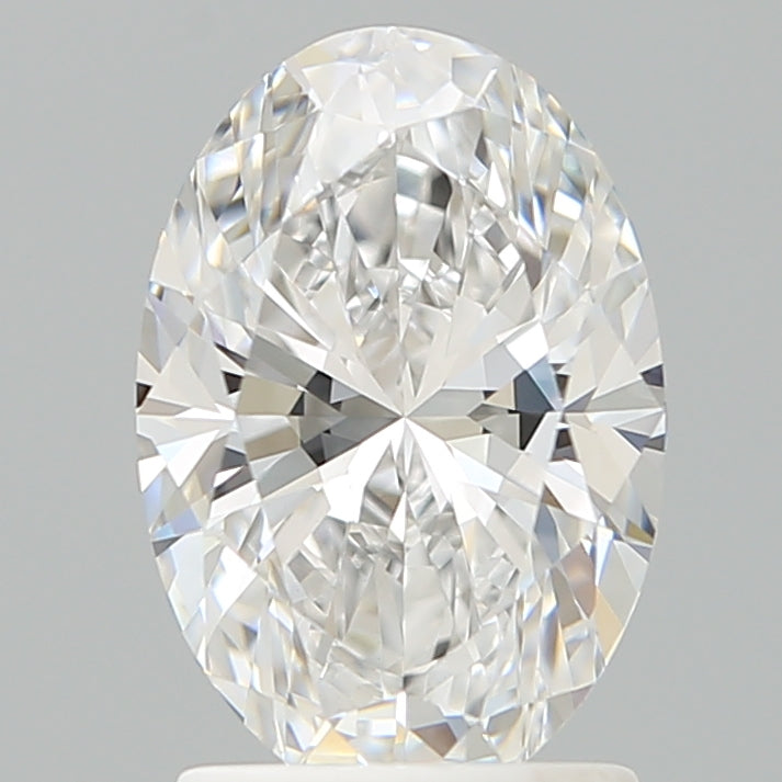 1.89 Carat Oval Shaped, Excellent Cut, D Color, VVS2 Clarity, IGI Certified Lab Grown Diamond