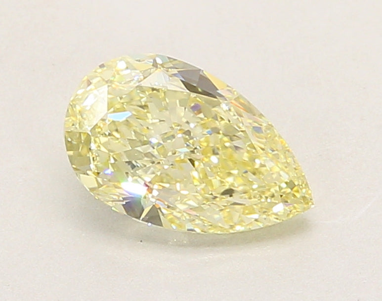 1.38 Carat Pear Shaped, Excellent Cut, VVS2 Clarity, IGI Certified Lab Grown Diamond