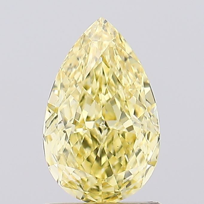 1.29 Carat Pear Shaped, Ideal Cut, VS1 Clarity, IGI Certified Lab Grown Diamond