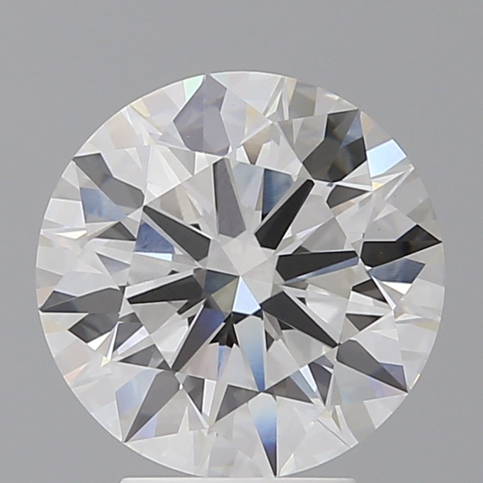 4.07 Carat Round Shaped, Ideal Cut, E Color, VVS2 Clarity, IGI Certified Lab Grown Diamond