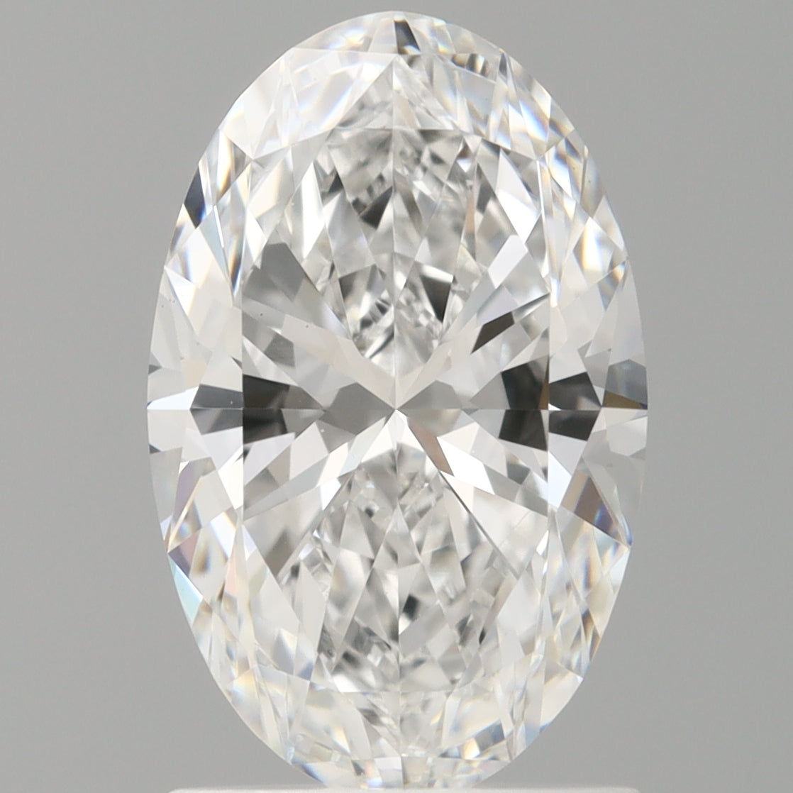 1.59 Carat Oval Shaped, Ideal Cut, E Color, VVS2 Clarity, IGI Certified Lab Grown Diamond