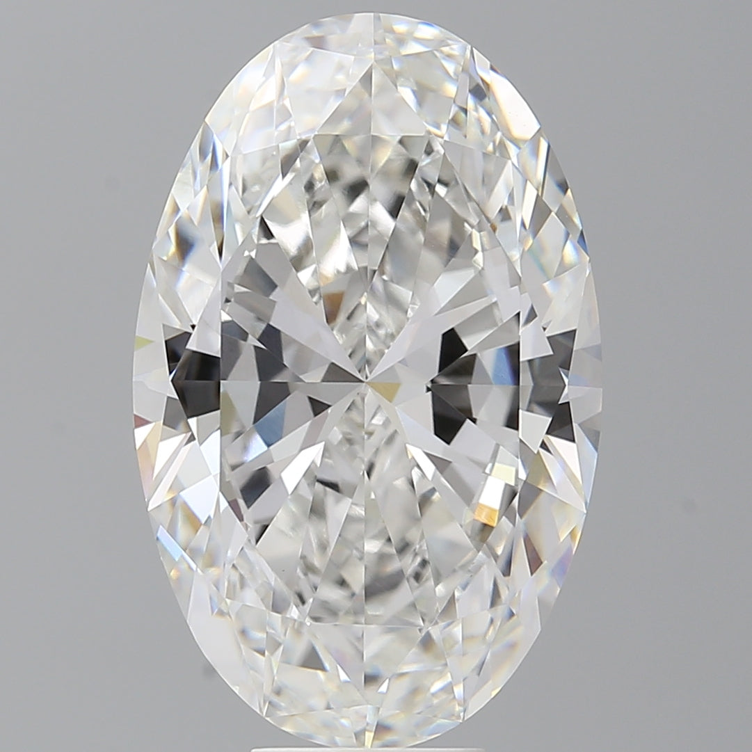 10.04 Carat Oval Shaped, Excellent Cut, E Color, VVS2 Clarity, IGI Certified Lab Grown Diamond