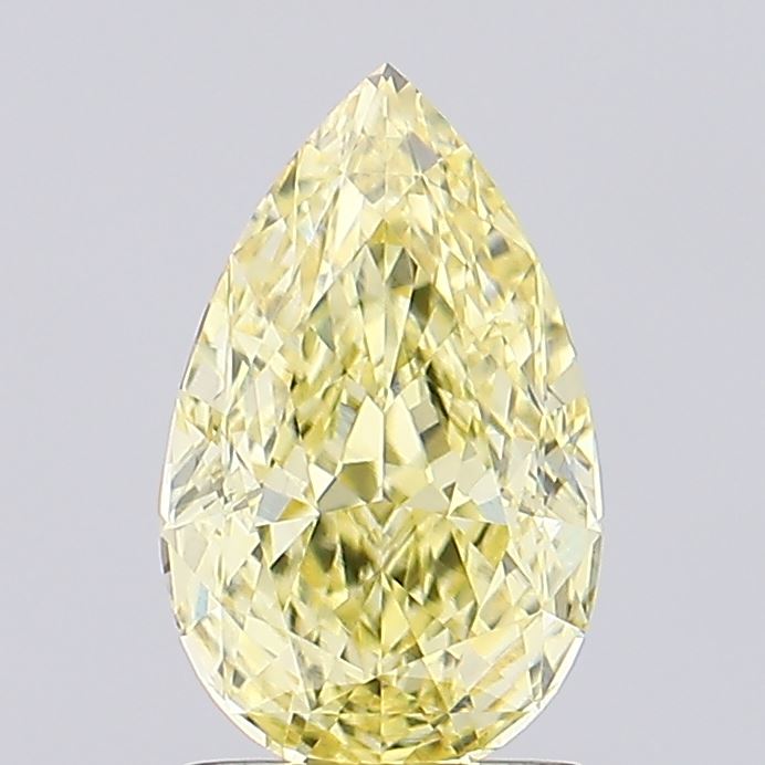 1.53 Carat Pear Shaped, Ideal Cut, VVS2 Clarity, IGI Certified Lab Grown Diamond