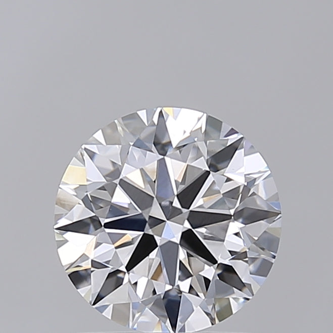 1.52 Carat Round Shaped, Ideal Cut, D Color, VVS2 Clarity, IGI Certified Lab Grown Diamond