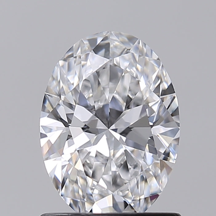 1.02 Carat Oval Shaped, Ideal Cut, D Color, VVS1 Clarity, IGI Certified Lab Grown Diamond