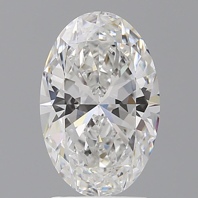 2.60 Carat Oval Shaped, Ideal Cut, E Color, VVS2 Clarity, IGI Certified Lab Grown Diamond
