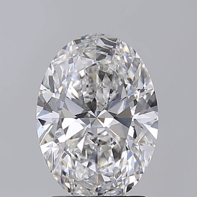 2.01 Carat Oval Shaped, Excellent Cut, F Color, VVS2 Clarity, IGI Certified Lab Grown Diamond