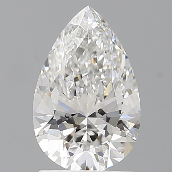 1.60 Carat Pear Shaped, Ideal Cut, E Color, VVS2 Clarity, IGI Certified Lab Grown Diamond
