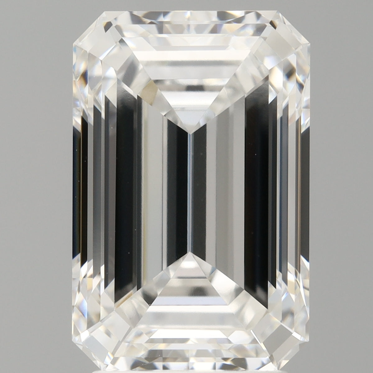 3.57 Carat Emerald Shaped, Ideal Cut, D Color, VVS2 Clarity, IGI Certified Lab Grown Diamond