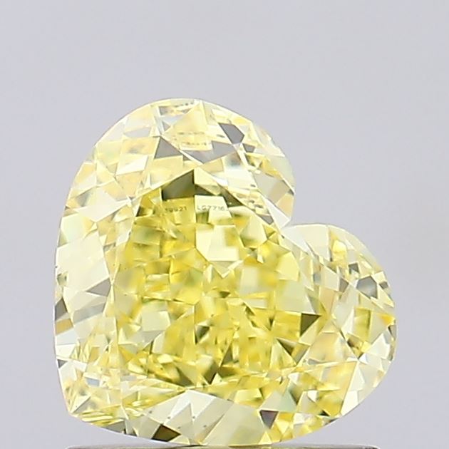 1.40 Carat Heart Shaped, Ideal Cut, VS1 Clarity, IGI Certified Lab Grown Diamond