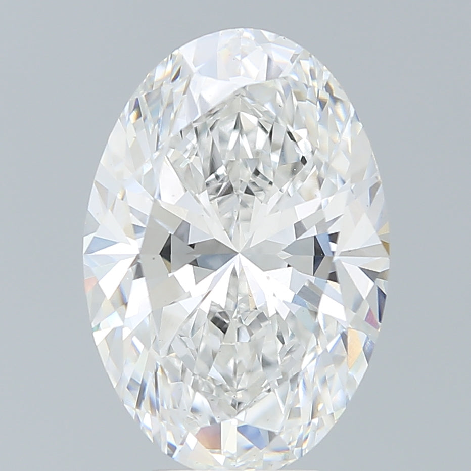 7.34 Carat Oval Shaped, Ideal Cut, E Color, VS1 Clarity, IGI Certified Lab Grown Diamond