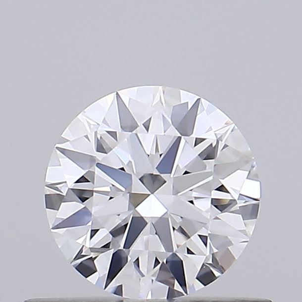 0.52 Carat Round Shaped, Ideal Cut, D Color, VVS2 Clarity, IGI Certified Lab Grown Diamond