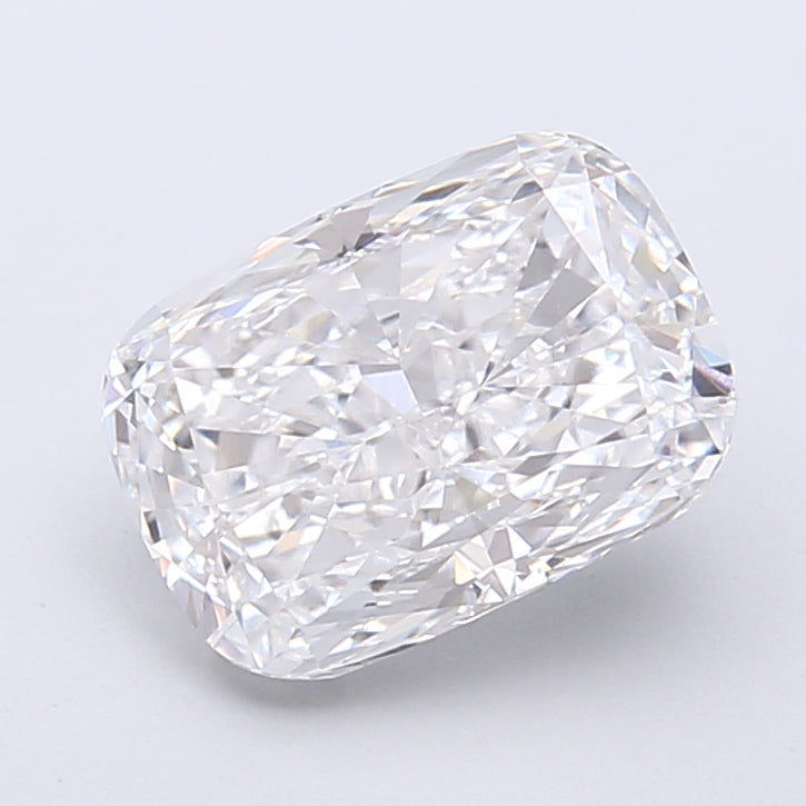 2.71 Carat Cushion Shaped, Very Good Cut, D Color, VVS2 Clarity, IGI Certified Lab Grown Diamond