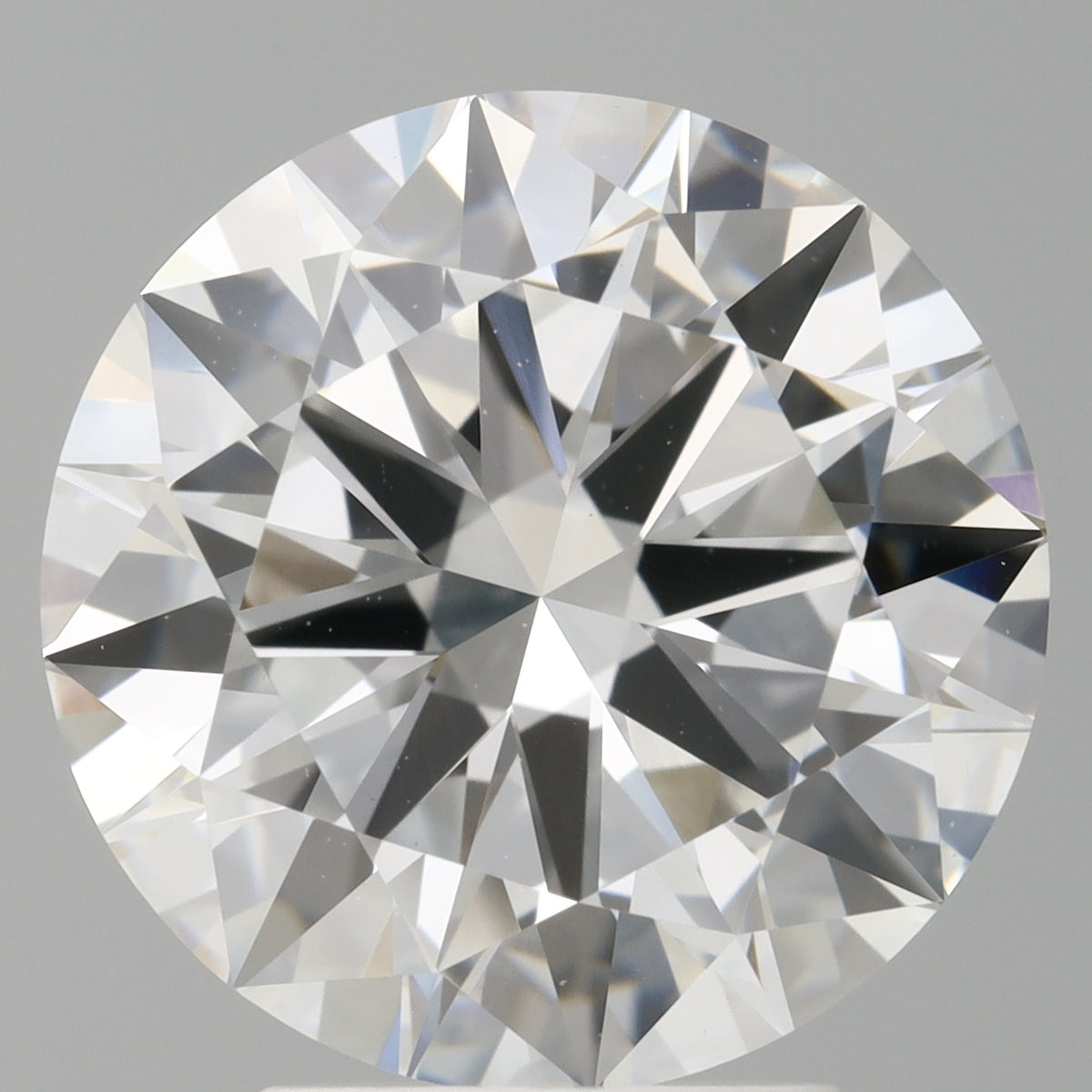 4.01 Carat Round Shaped, Excellent Cut, E Color, VVS2 Clarity, IGI Certified Lab Grown Diamond